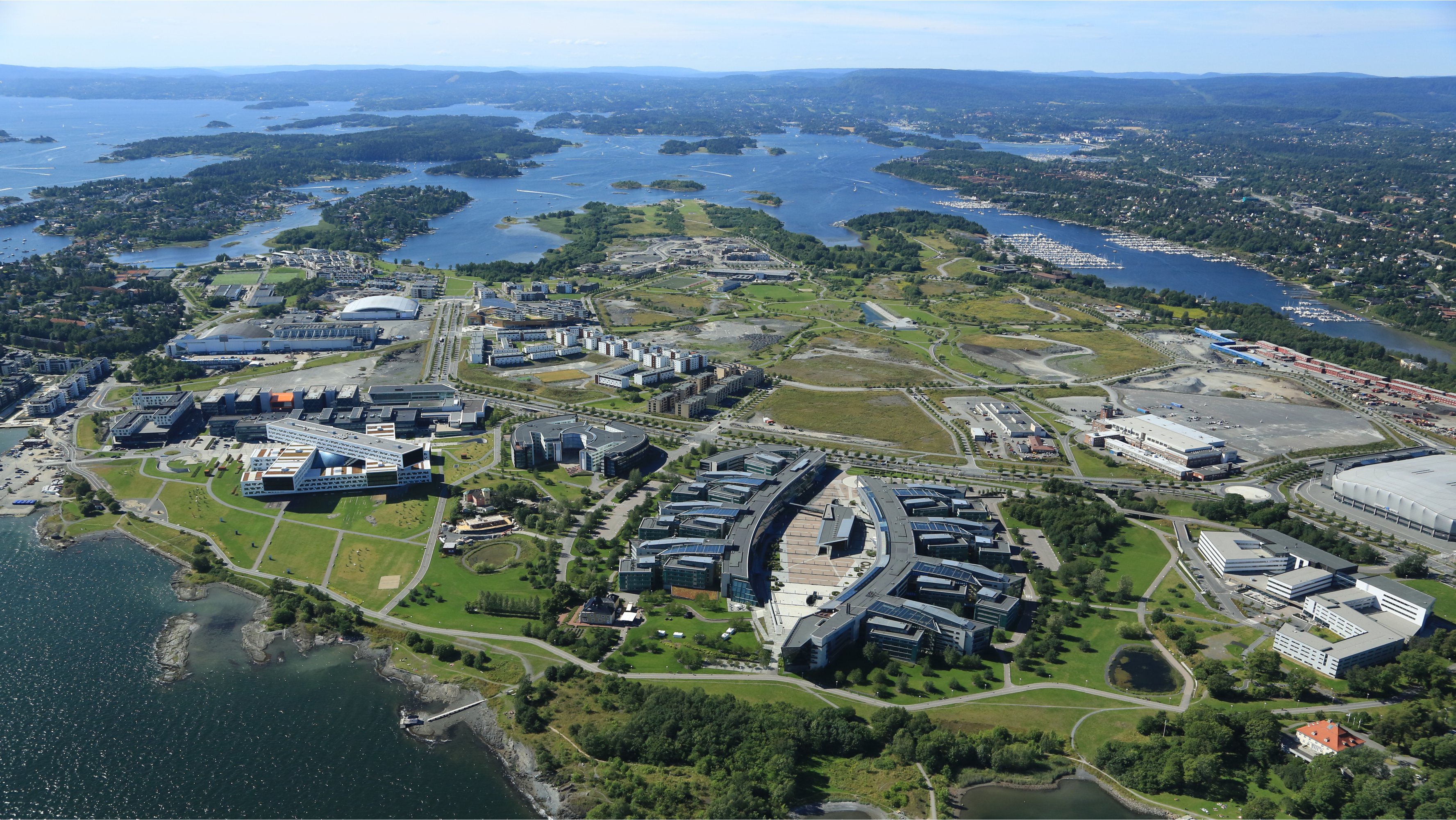 Bærum - Fornebu (drone picture)