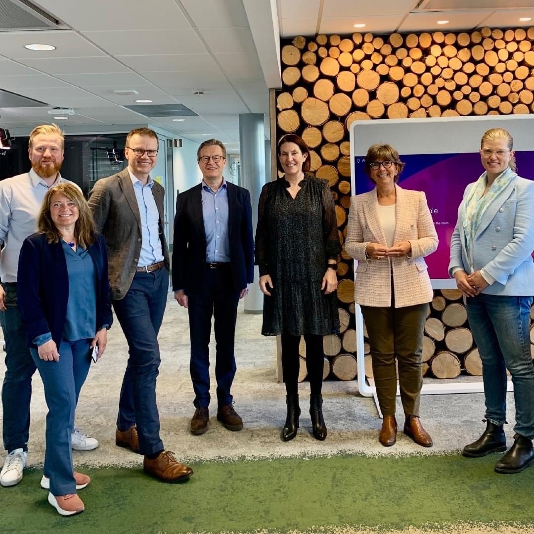 Bedriftsbesøk med ordfører hos Cisco