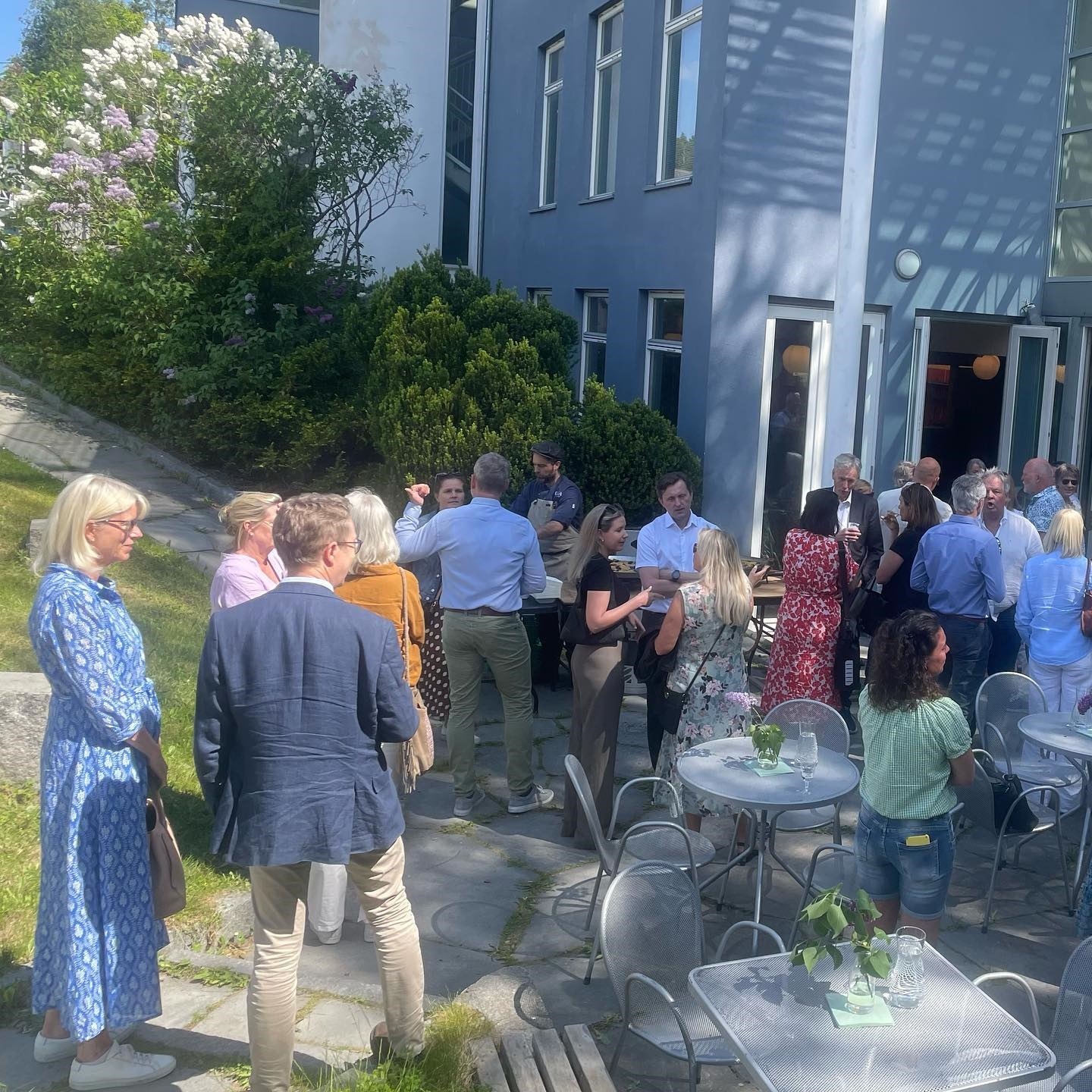 Sommertreff i strålende sommersol!