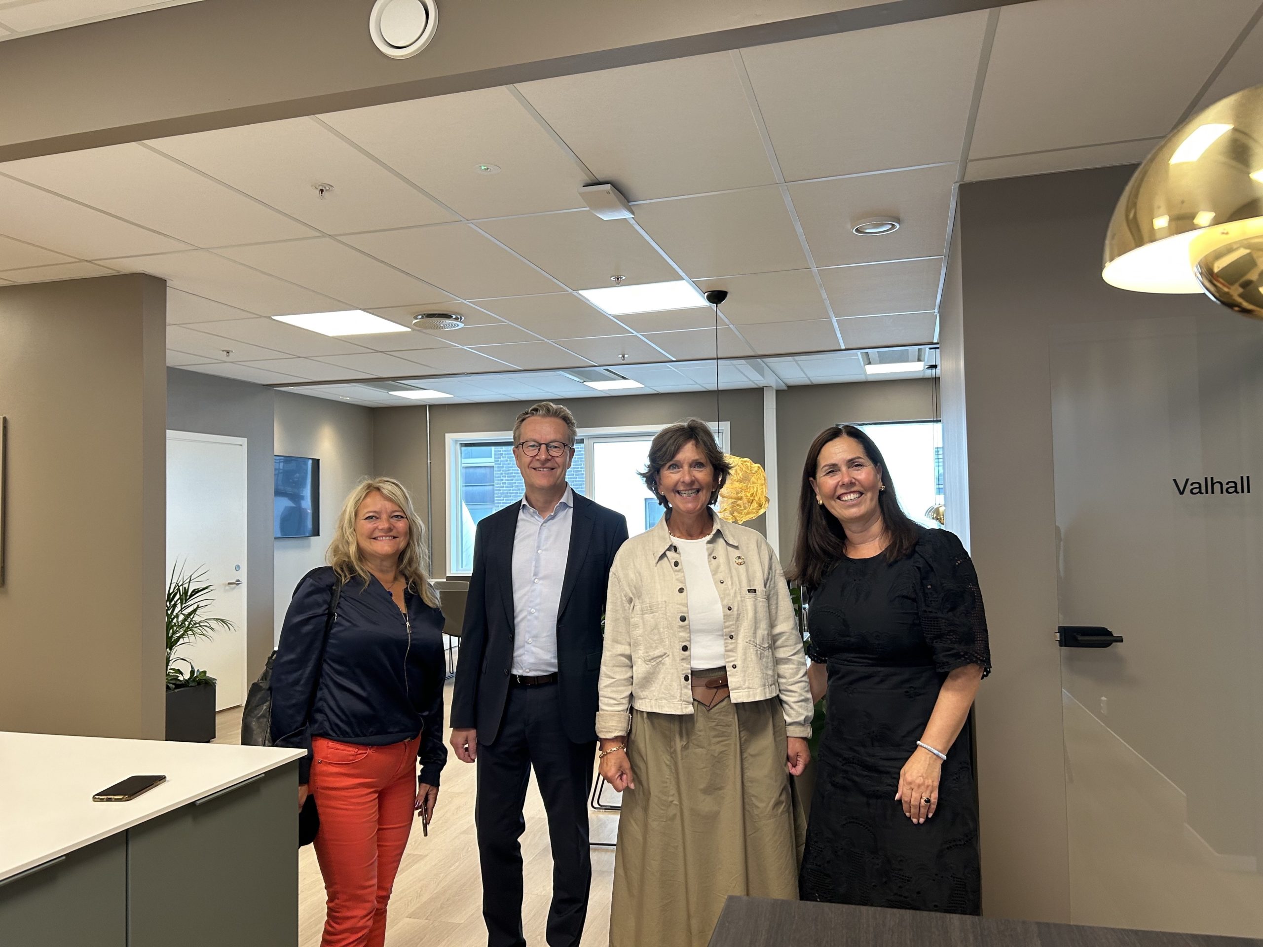 Bedriftsbesøk med ordfører hos ABBL