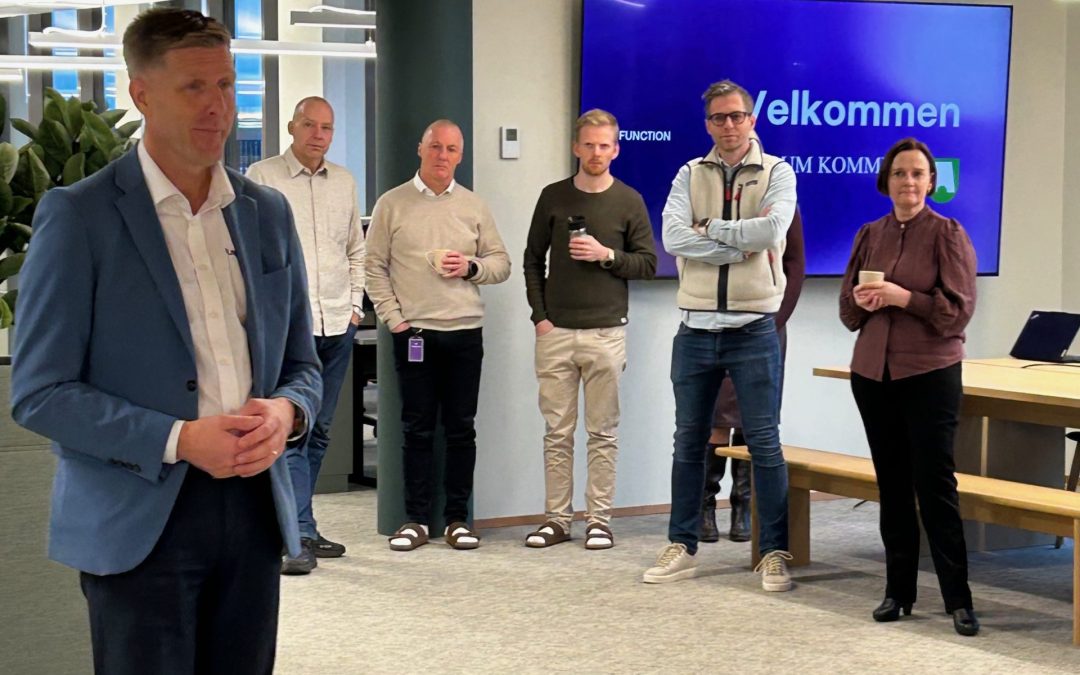 Bedriftsbesøk med ordfører hos Function